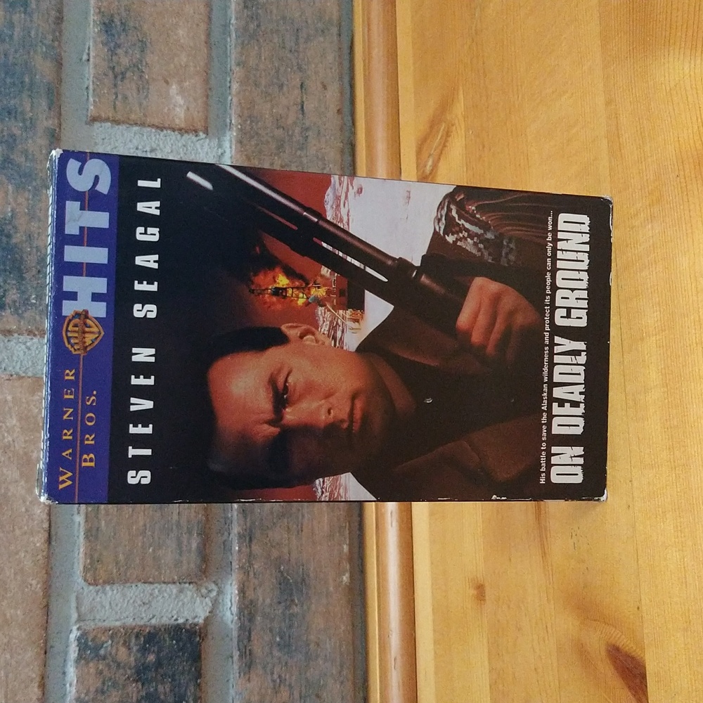 On Deadly Ground Vhs tape - Picture 2 of 6